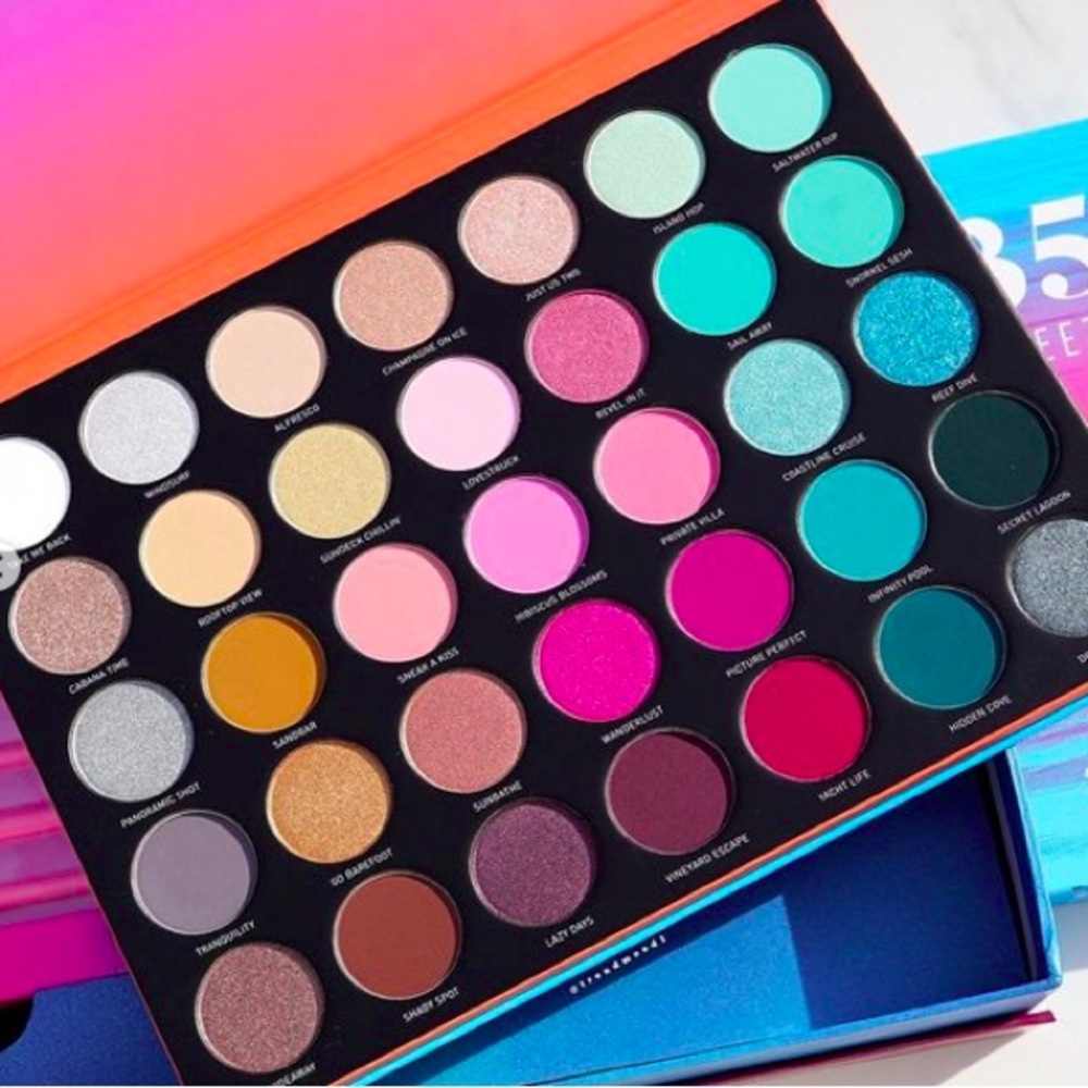 COPY - Morphe 35S Sweet Oasis 35 Shades Of Paradise Artistry Palette